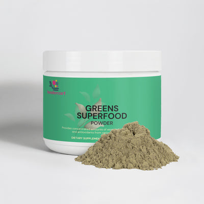 Green Superfood Powder Nutrient Rich Blend For Energy, Digestion Overall Wellness