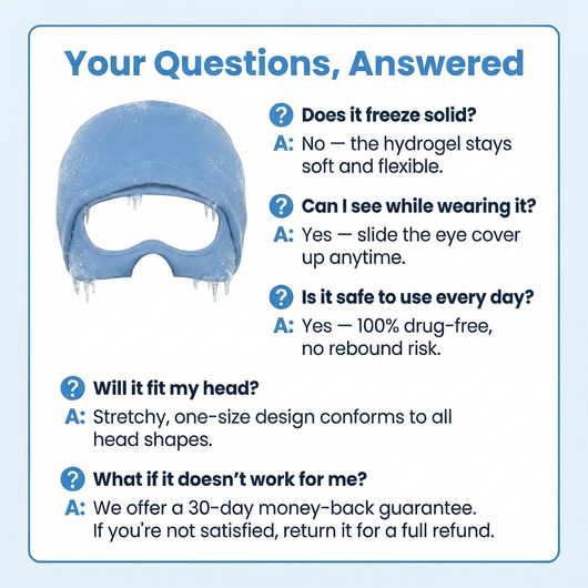 Soothera™ Migraine Mask